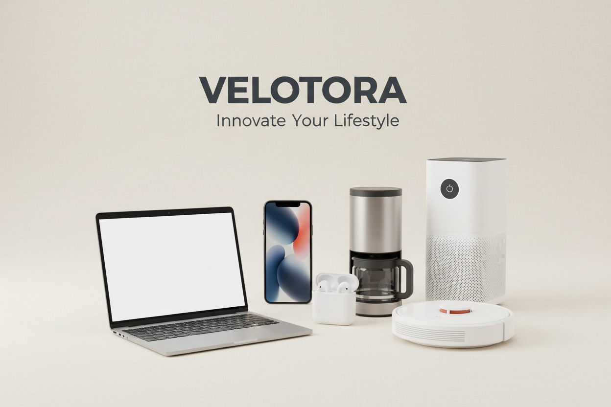 VELOTORA Light Beige with Products